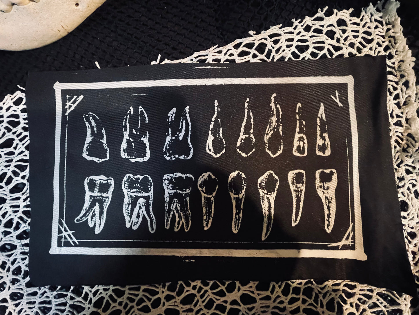 Aufnäher / Patch Zähne