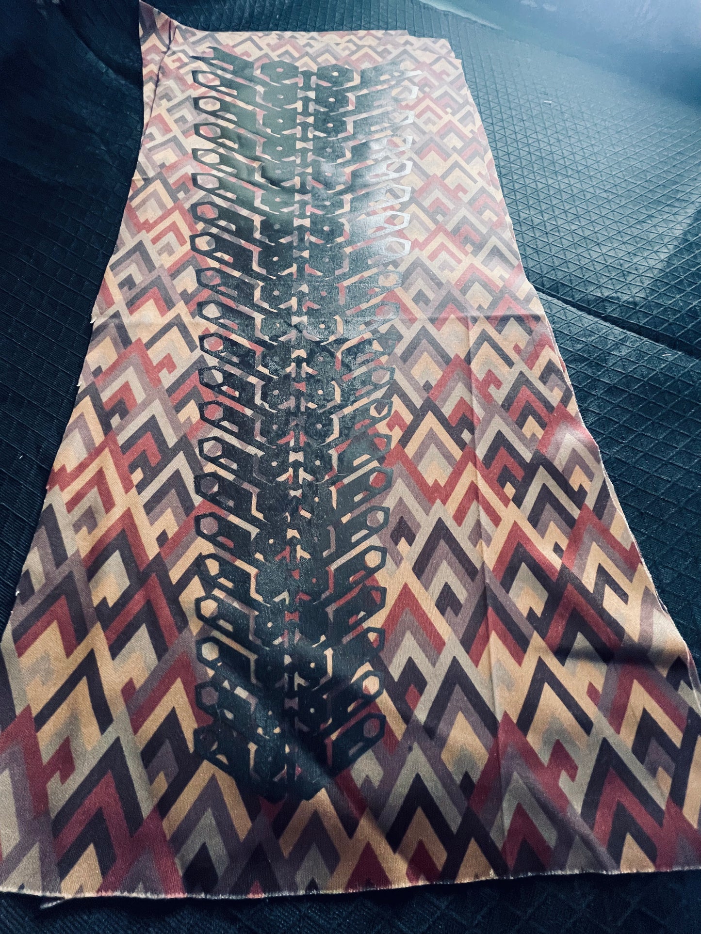 Biomech Wirbelsäulen Aufnäher