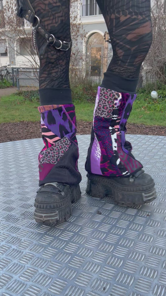 Beinstulpen Pink Patch